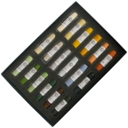 36 Mixed Colours Unison Soft Pastel Set 